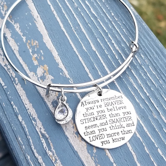 Charm bracelet, friend bracelet, brave, smart - Picture 2 of 3